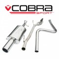 FD39 Cobra Sport Ford Fiesta Mk6 Zetec S 2002-07 Cat Back System (Non-Resonated)